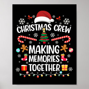Weihnachten 2024 Weihnachten Crew Weihnachten Weih Poster