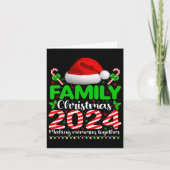 Weihnachten 2024 Weihnachten Weihnachten Weihnacht Karte (Vorderseite)