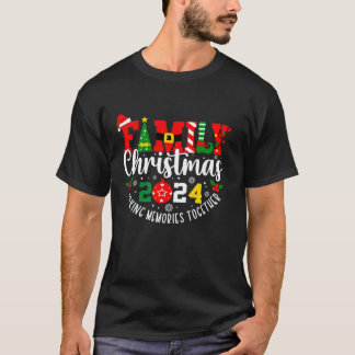Weihnachten 2024 Weihnachtsfeier Matching Gro T-Shirt
