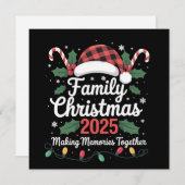 Weihnachten 2025 Crew Gruppe Matching Family (Vorne/Hinten)