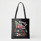 Weihnachten 2025 Crew Gruppe Matching Family Tasche (Vorderseite)