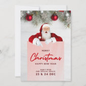 Weihnachten 2025 dankeskarte (Vorderseite)