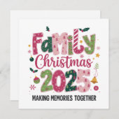 Weihnachten 2025 Erinnerungen zusammenbauen (Vorne/Hinten)