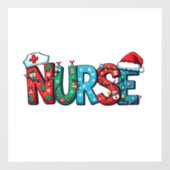 Weihnachten 2025, fensteraufkleber (Blatt)