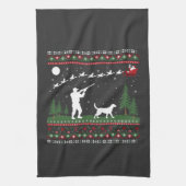 Weihnachten 2025, geschirrtuch (Vertikal)