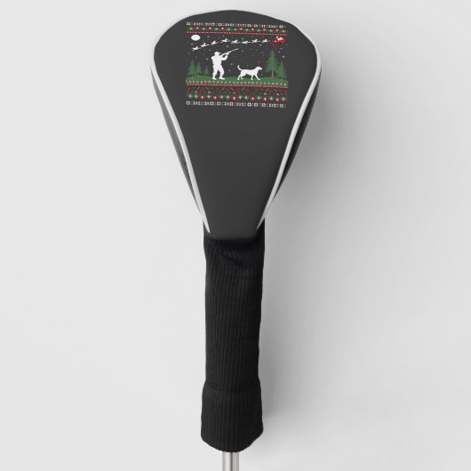 Weihnachten 2025, golf headcover (Vorderseite)