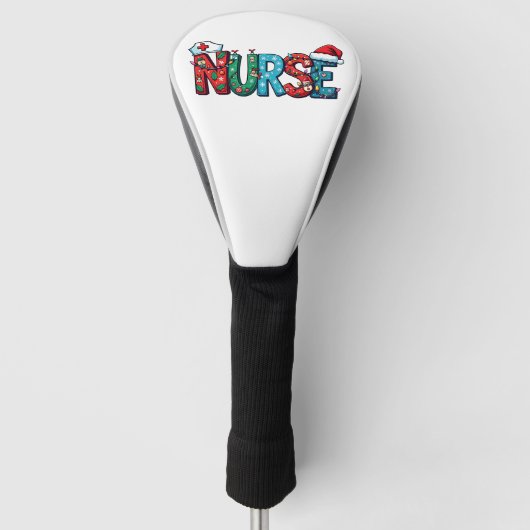 Weihnachten 2025, golf headcover (Vorderseite)