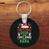 Weihnachten 2025 ist mein erstes Weihnachtsfest al Schlüsselanhänger (Vorderseite)