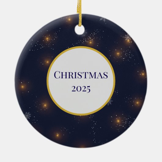 Weihnachten 2025 keramik ornament (Hinten)