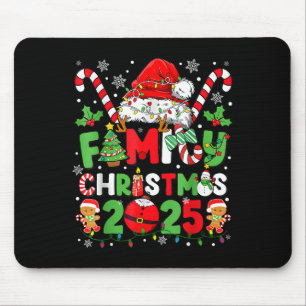 Weihnachten 2025 - Matching Outfits Team Santa Mousepad