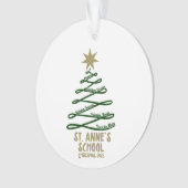 Weihnachten 2025 ornament (Vorderseite)