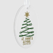 Weihnachten 2025 ornament (Vorderseite)