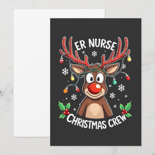 Weihnachten 2025, save the date (Vorne/Hinten)