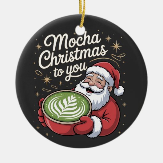 Weihnachten 2026, keramik ornament (Vorne)
