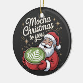 Weihnachten 2026, keramik ornament (Links)