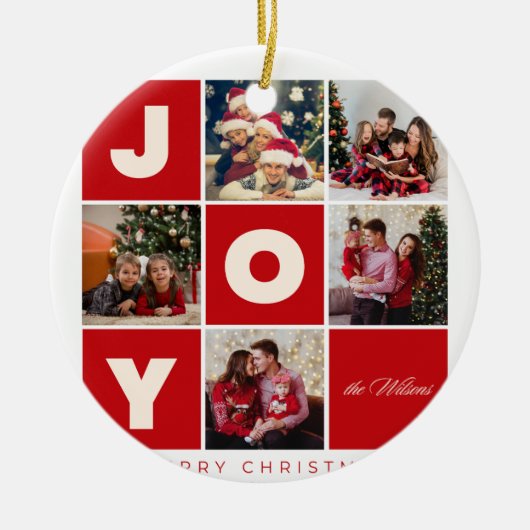 Weihnachten 21 keramik ornament (Vorne)