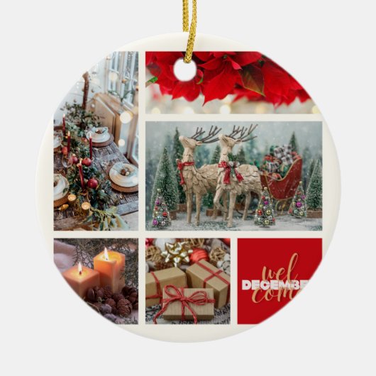 Weihnachten 23 keramik ornament (Vorne)