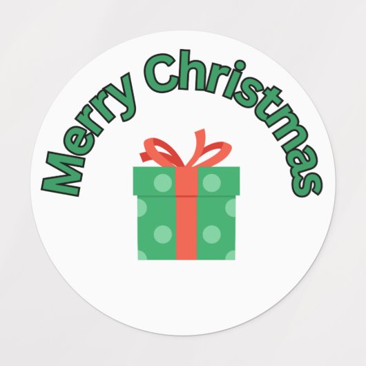 Weihnachten 23 Multi-Stickers Etiketten (Design 2)