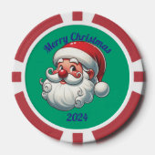 Weihnachten 24 Weihnachtschip Pokerchips (Vorderseite)