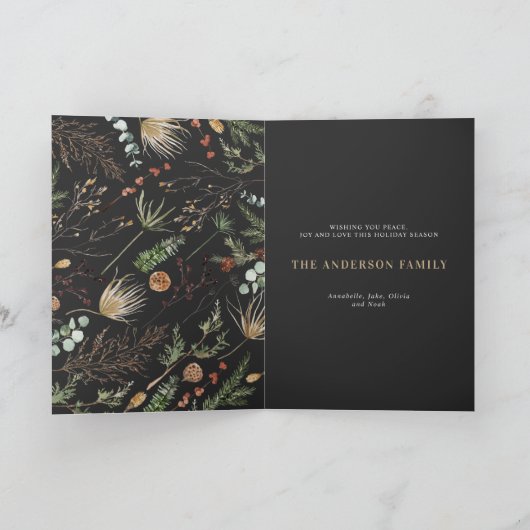 Weihnachten 2 Foto Botanischer Botanischer Blumeng (Innenseite)