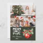 Weihnachten 2 Foto Familienfeier (Vorderseite)