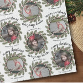 Weihnachten 2 Foto - Kalligraphie-Whimsikbranchen Geschenkpapier