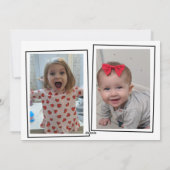 Weihnachten 2 Fotokarten (Rückseite)