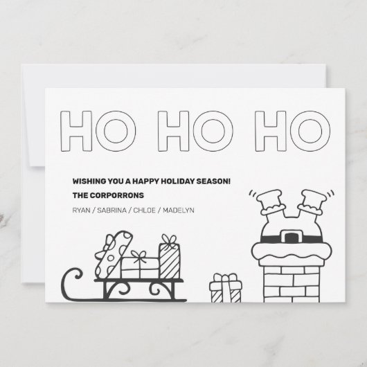 Weihnachten 2 Fotokarten (Vorderseite)