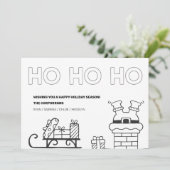 Weihnachten 2 Fotokarten (Stehend Vorderseite)
