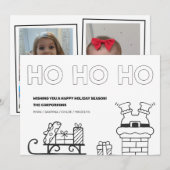 Weihnachten 2 Fotokarten (Vorne/Hinten)