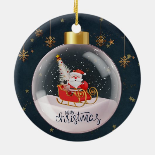 Weihnachten 2 keramik ornament (Hinten)