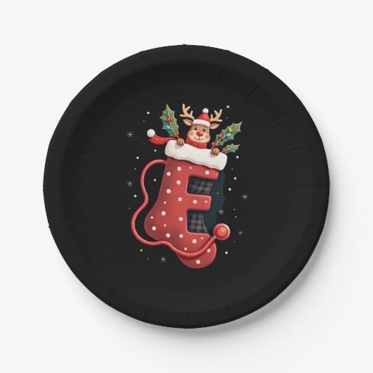 Weihnachten (2) pappteller (Vorderseite)