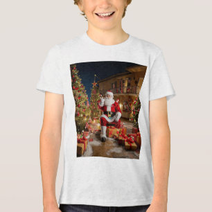 Weihnachten 2. Tri-Blend shirt
