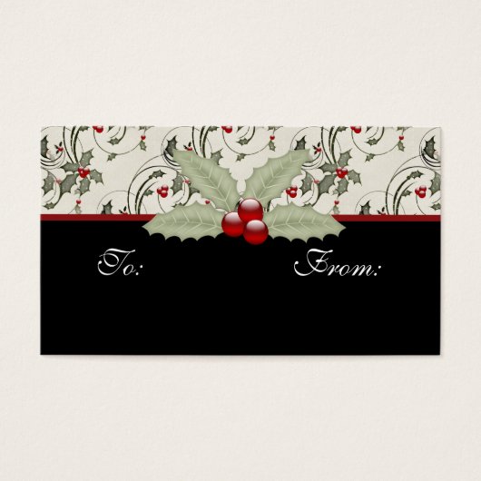 Weihnachten 2 - Weihnachtsgeschenke Tags (Vorderseite)