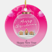 Weihnachten 39 keramik ornament (Hinten)