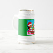 Weihnachten 3 bierglas (Vorderseite Links)