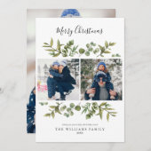 Weihnachten 3 Foto Moderne Natur (Vorne/Hinten)