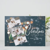 Weihnachten 3 Foto Weihnachtskarte (Stehend Vorderseite)