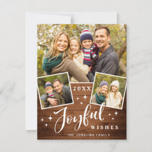 Weihnachten 3 FOTO Weihnachtskarte Karte
