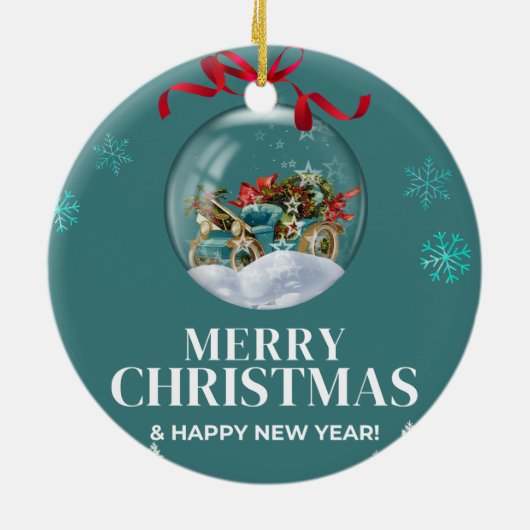 Weihnachten 3 keramik ornament (Hinten)