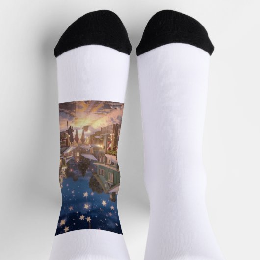 Weihnachten 3. socken (Oben)