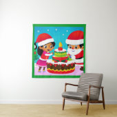 Weihnachten 3 wandteppich (Beispiel)