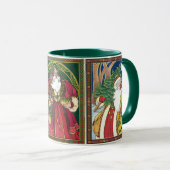 Weihnachten, 3 Weihnachtsmann Tasse (VorderseiteRechts)