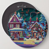 Weihnachten 4. button (Vorne & Hinten)
