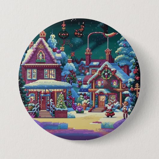 Weihnachten 4. button (Vorderseite)