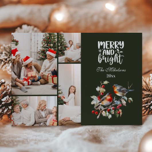 Weihnachten 4 Fotos Familienfeier