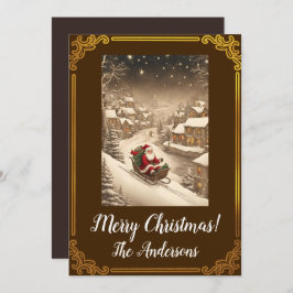 Weihnachten 4 Frohe Weihnachten! Weihnachtskarte Einladung