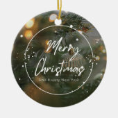 Weihnachten 4 keramik ornament (Vorne)