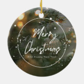 Weihnachten 4 keramik ornament (Hinten)