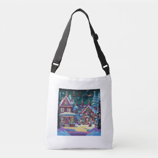 Weihnachten 4. tragetaschen mit langen trägern